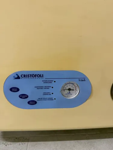Autoclave Cristofoli 21lt em inox revisada