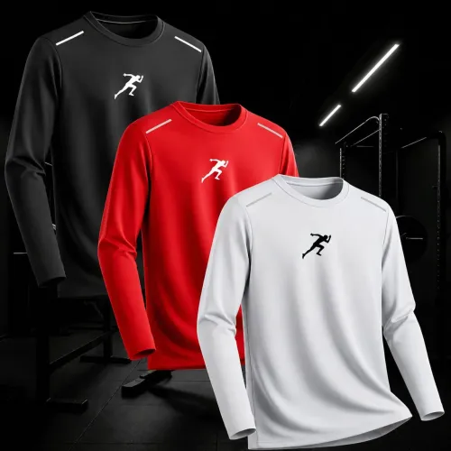 Kit 3 Camisas Térmicas Segunda Pele UV 50+ Cores Sortidas