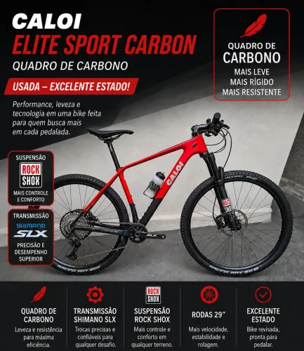Caloi Elite Sport Carbon