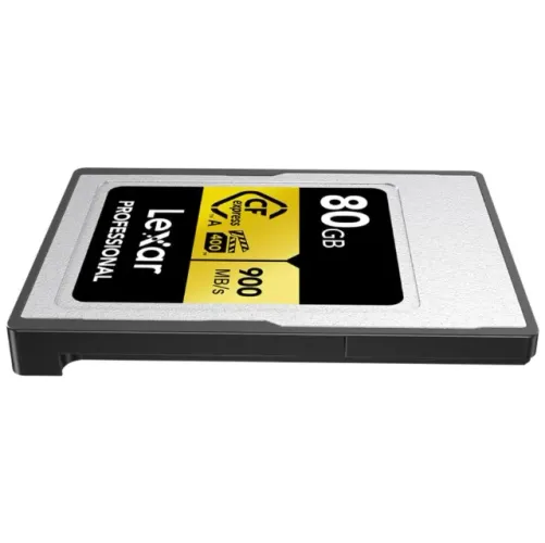 Cartão CFexpress Tipo A Lexar Professional Gold 80GB - Novo