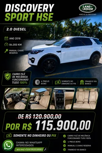 Land Rover Discovery Sport HSE 2.0 4X4 Diesel AUT 2018