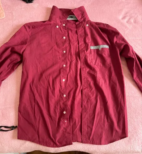 Camisa Masculina Vinho G