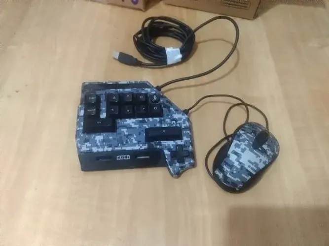 teclado e mouse Tactical Assault Commander 3 da Hori p/ PS3