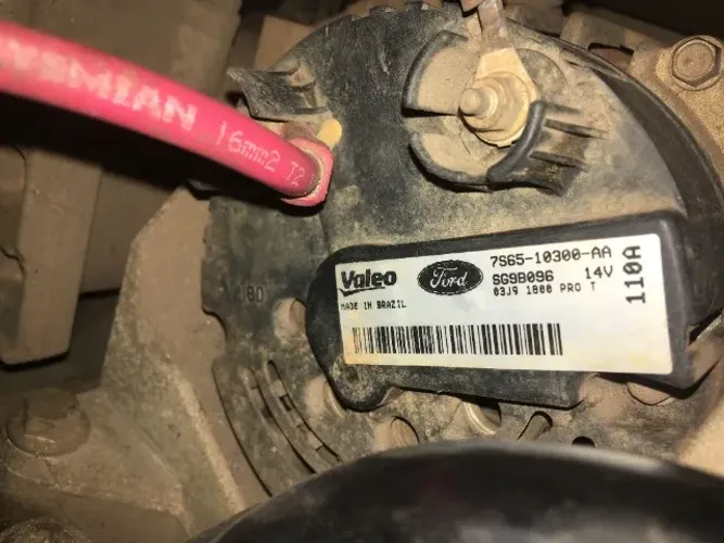ALTERNADOR 110A FORD ORIGINAL (Fiesta - Ecosport - Ka 1.0-1.6 c/AR)