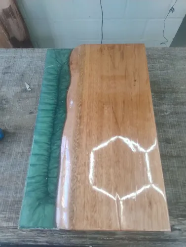 Mesas resina epóxi
