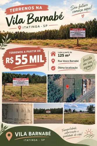 Terrenos em Itatinga-SP