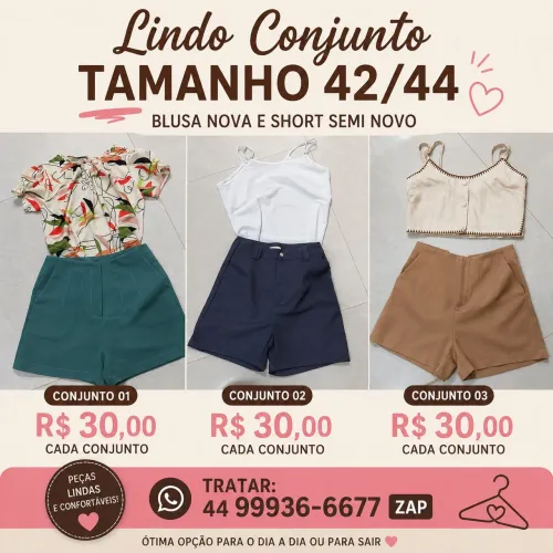 vendo lindos conjunto