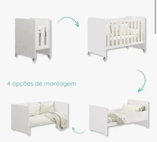 Berço evolution 4 em 1