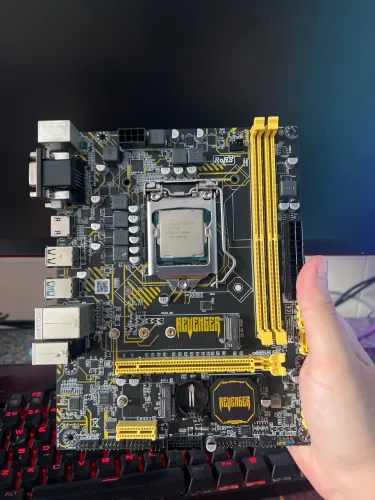 Placa mãe Revenger + Intel i5
