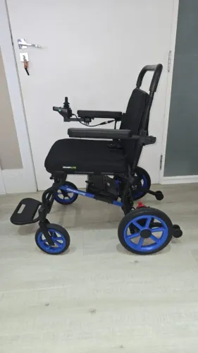 cadeira de rodas motorizada power lite dobrável super leve