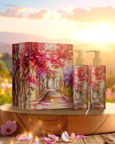 Kit Uma Tarde na Toscana da Mahogany Maravilhoso 