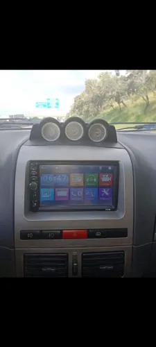 Multimídia para carro + amplificador de som