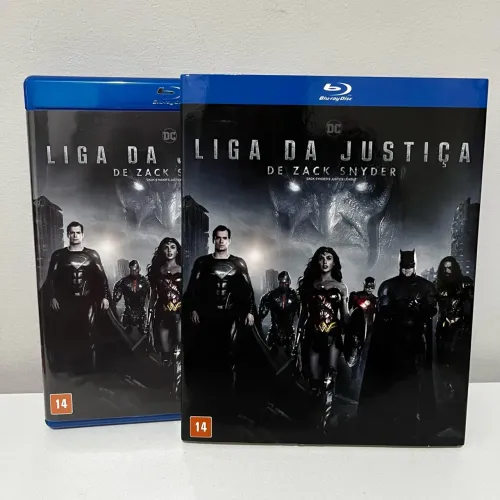 Bluray Liga da Justiça de Zack Snyder