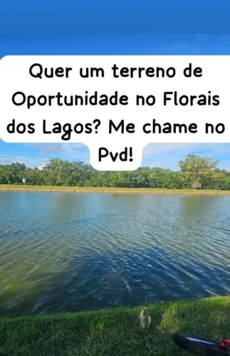 Lote condominio florais dos lagos