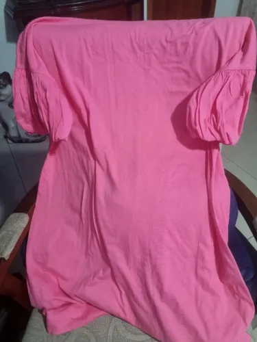 Vestido rosa de malha G