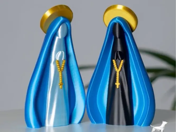 Kit nossa senhora 3d