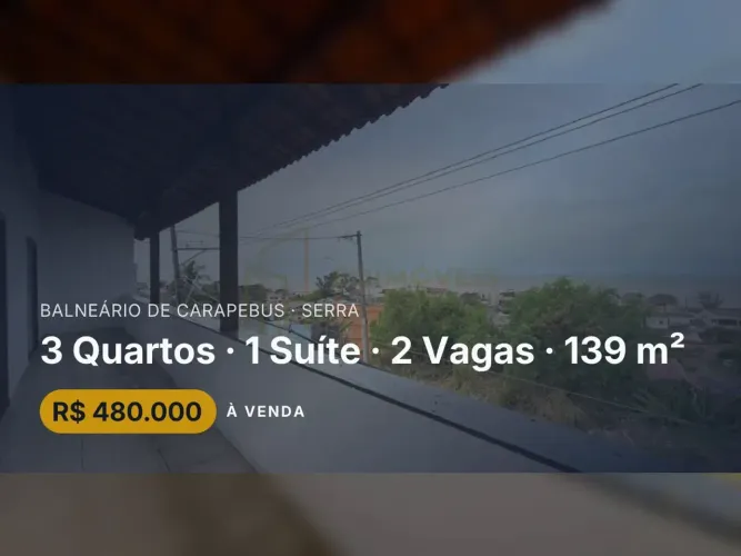 Conforto e praticidade: apartamento em Balneário de Carapebus, ideal para sua família!