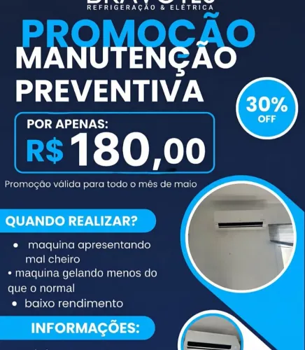 Promoção de manutenção 