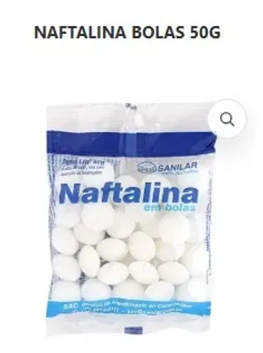 NAFTALINA BOLAS 50G