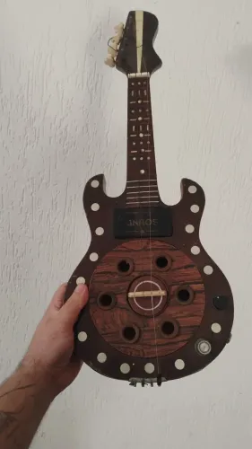 Mini guitarra sound malagoli ler descrição