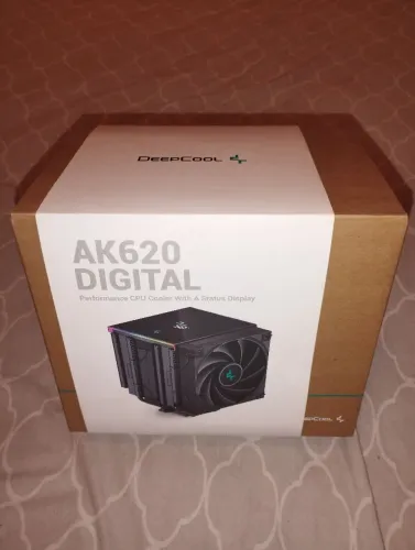 Aircooler De Processador Deepcool Ak620 Digital Pro Rgb Led