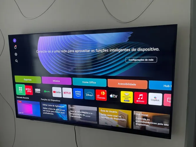 TV LG QNED 55? QNED73A com Caixa e Nota Fiscal