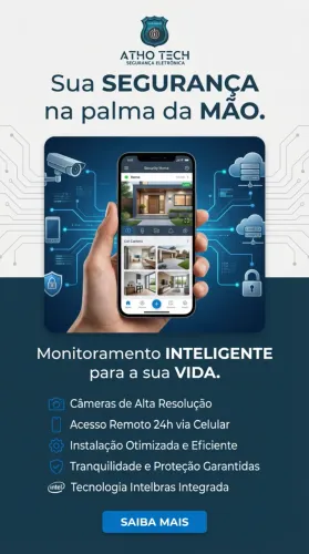 Sua segurança na palma da mão