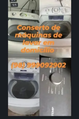 Conserto sua máquina de lavar em domicílio