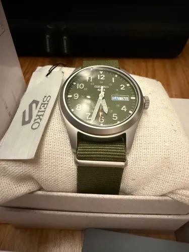 Relógio Seiko SRPG33 Verde FULL SET
