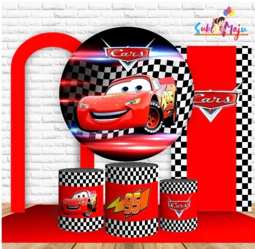 Kit Capas Pegue & Monte - Carros Disney