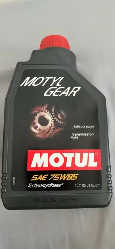 Óleo diferencial traseiro bmw320 f30 MOTUL SAE75w85 original 1 litro