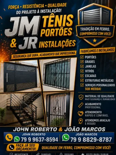 Soldador, instalações de portas e janelas