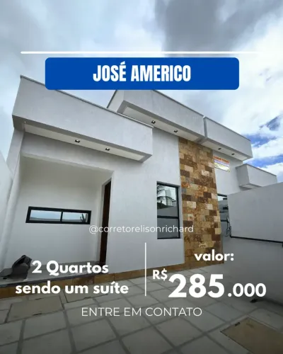 EXCELENTE CASA A VENDA NO JOSÉ AMÉRICO PRÓXIMO DE TUDO