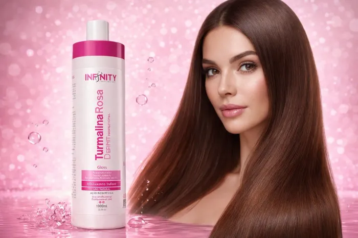 Escova semi definitiva definit turmalina rosa