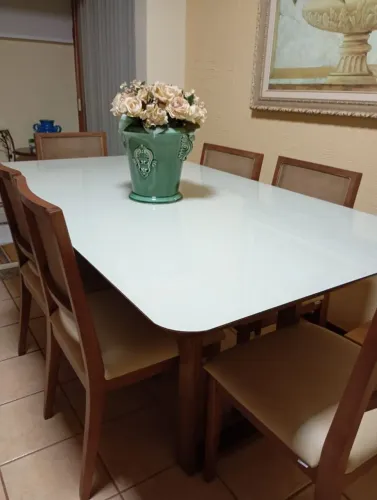Mesa jantar 6 lugares - maravilhosa 