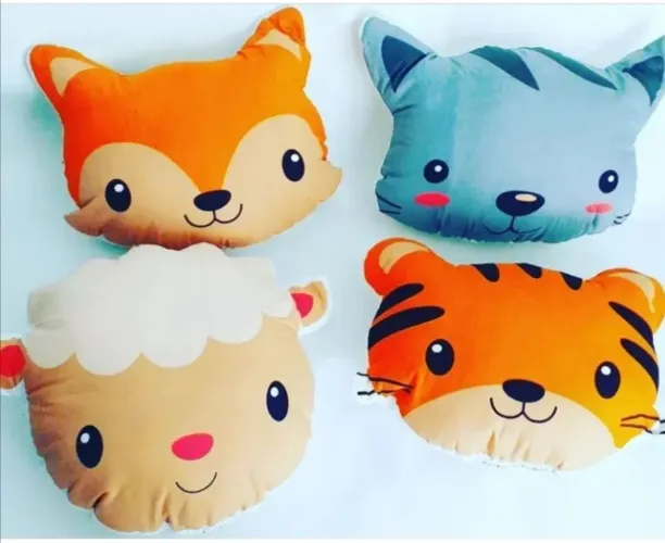 Almofada infantil animais naninha