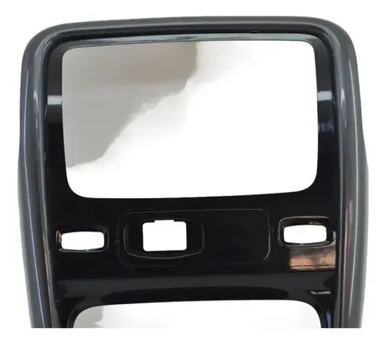 Moldura Radio Central Comando Ar Painel Duster 2014 Original Preto