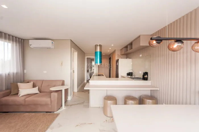 Apartamento para alugar, 43 m² por R$ 7.136,00/mês - São Francisco - Curitiba/PR
