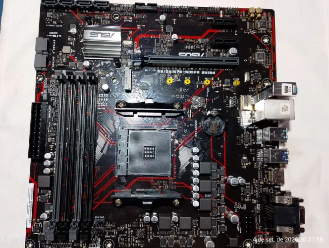 Placa mãe Asus Prime B450M GAMING/BR