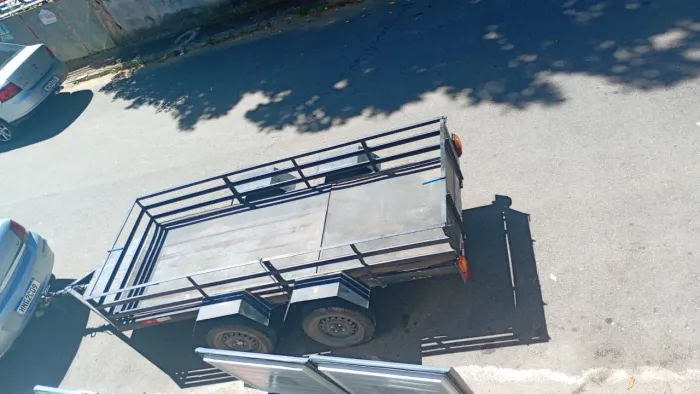 Carretinha Reboque Super Reforçada