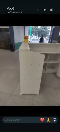 Balcão de atendimento em L " super novo"