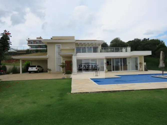 Casa térrea com 4 suítes, 440 m² - Condomínio Jardim Primavera - Louveira/SP
