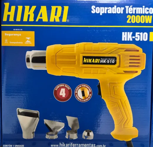 SOPRADOR TERMICO 220V 2000W<br>REF: HK-510