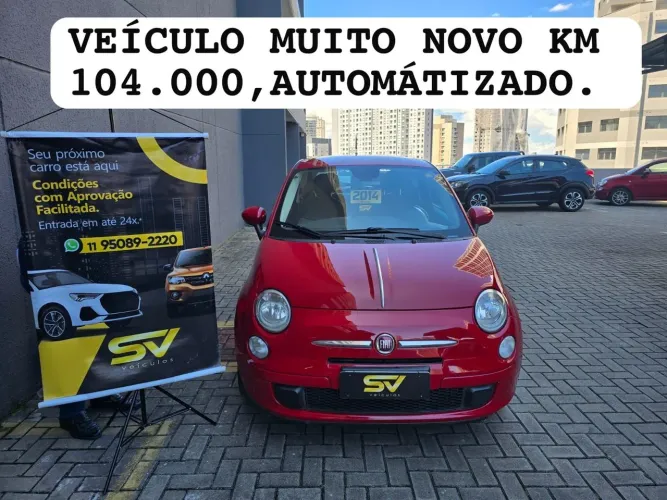 Fiat 500 Cult 1.4 Flex 8V EVO Dualogic 2014