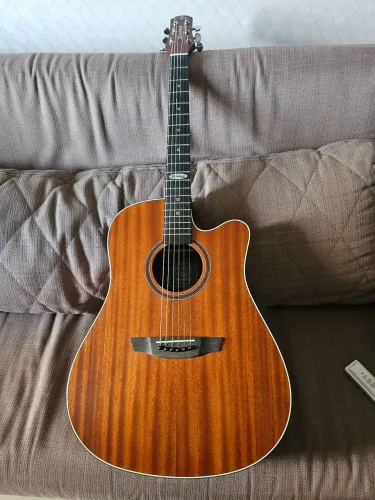 Violão Strinberg SD200C Mgs Folk Eletroacústico Mogno Fosco