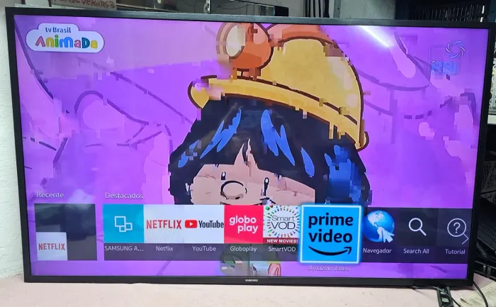 Tv samsung smarth 49 perfeita