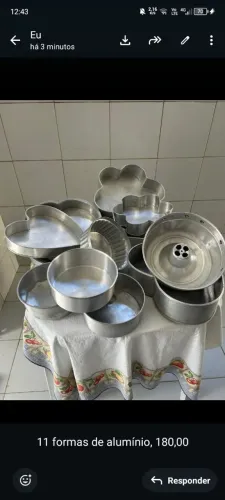 Formas p bolo