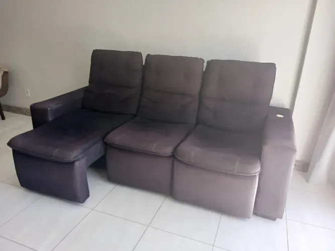 Sofá 3 lugares reclinável