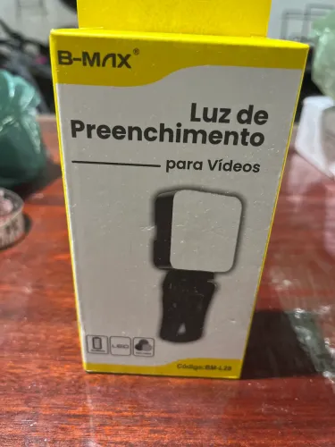Luz de Preenchimento para Vídeos 