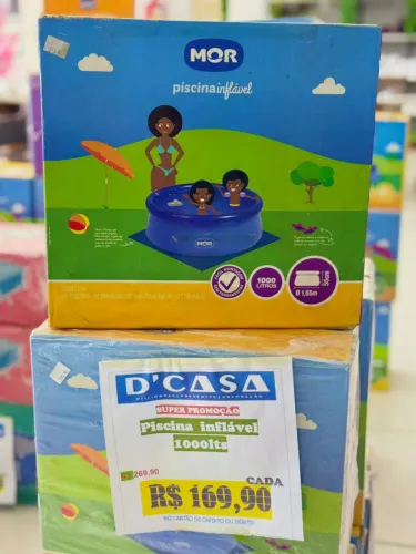 PISCINA INFLÁVEL MOR, 1000L